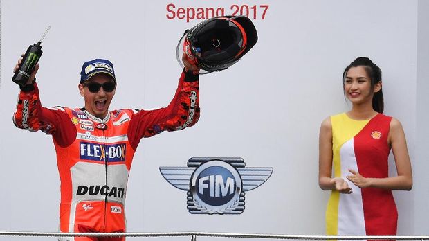 Jorge Lorenzo tampil lebih baik di paruh akhir musim MotoGP 2017.