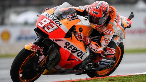 Marc Marquez berpeluang jadi juara dunia MotoGP untuk keempat kalinya akhir pekan ini.