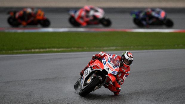 Jorge Lorenzo tampil bagus di paruh akhir MotoGP 2017.