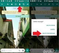 Cara Menghapus Pesan WhatsApp yang Sudah Terkirim