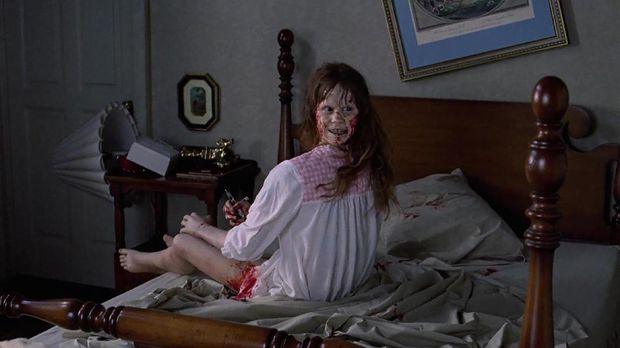 Salah satu adegan dalam film The Exorcist (1973)