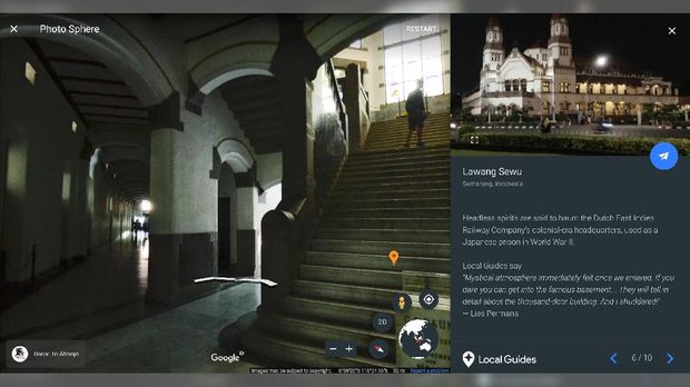 Lawang Sewu Masuk Daftar 10 Tempat Berhantu di Dunia