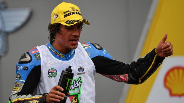Franco Morbidelli juara Moto2 2017. (