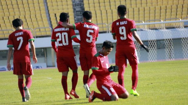 Timnas Indonesia U-19 meraih dua kemenangan di Grup F Kualifikasi Piala Asia U-19 2018.