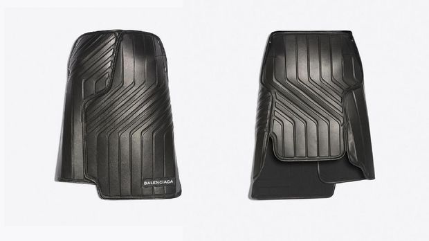 Rok karpet mobil Balenciaga