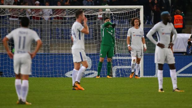 Antonio Conte menyebut Chelsea tampil sangat buruk sehingga kalah 0-3 dari AS Roma. (