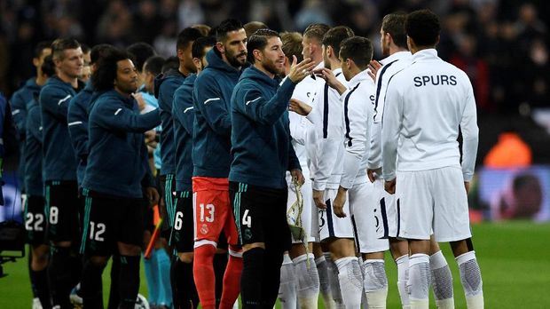 Real Madrid dan Tottenham Hotspur bersaing menjadi juara Grup H.