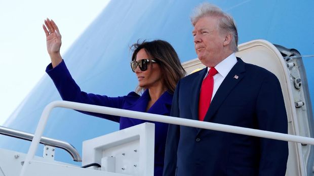 Donald dan Melania Trump lawatan ke Asia dalam sepekan ini.