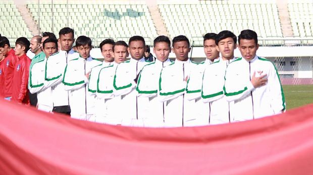 Timnas Indonesia U-19 kalah 0-4 dari tuan rumah Korea Selatan.