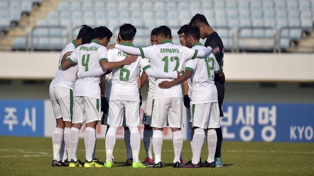 Timnas Indonesia U-19 kalah 0-4 dari Korea Selatan pada pertandingan terakhir.