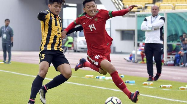 Timnas Indonesia U-19 kalah 1-4 dari Malaysia. (