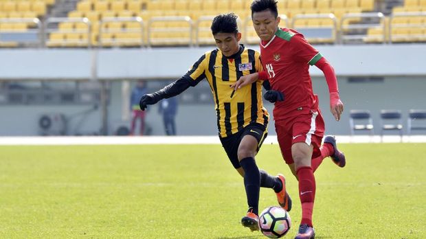 Timnas Indonesia U-19 kalah 1-4 dari Malaysia di laga terakhir Grup F.