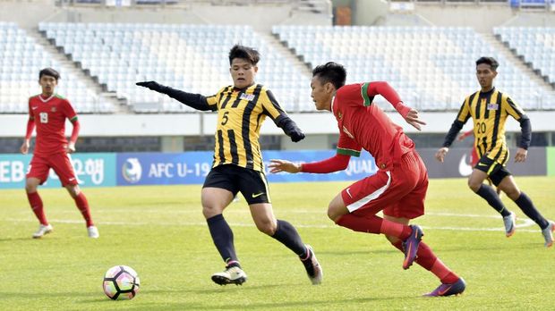 Timnas Malaysia U-19 berhasil mengalahkan Indonesia 4-1.