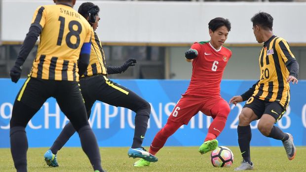 Timnas Indonesia U-19 kalah 1-4 dari Malaysia di pertandingan terakhir.