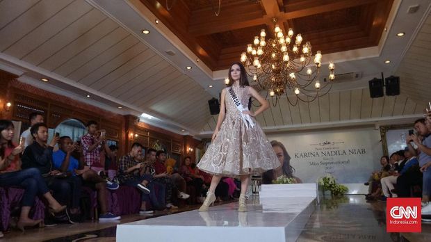 5 Busana Andalan Karina Nadila untuk Miss Supranational 2017
