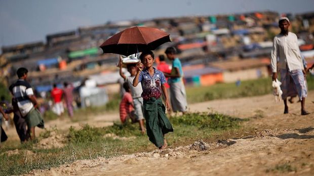 Ilustrasi Rohingya.