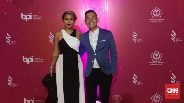 Arie Kriting melawak soal film baru Ernest Prakasa.