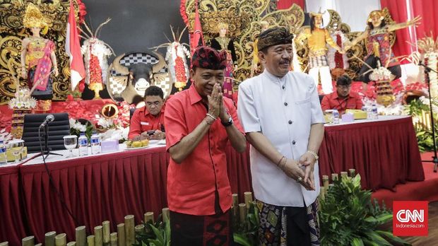 pasangan I Wayan Koster dan Bali Tjokorda Oka Artha Ardana Sukawati alias Cok Ace sebagai calon gubernur dan wakil gubernur Bali.