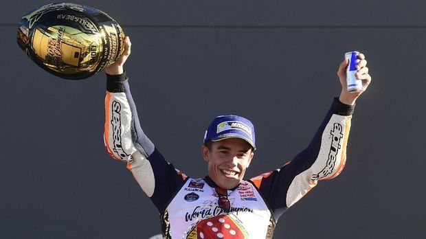 Marc Marquez berhasil jadi juara dunia musim ini meski tampil buruk di awal musim.