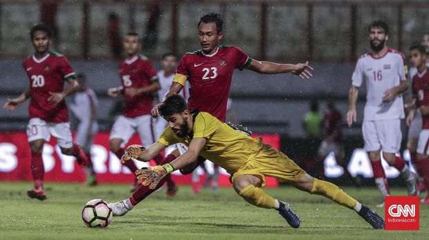 Timnas Indonesia menjalani tiga pertandingan di Tsunami Cup 2017.