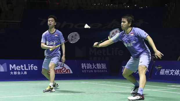 Pertahanan yang solid menjadi salah satu kunci keberhasilan Marcus/Kevin ke final kejuaraan Super Series Finals 2017.