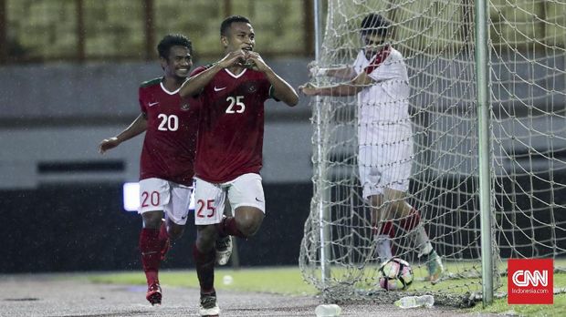 Timnas Indonesia U-23 dua kali menyamakan kedudukan saat melawan Suriah.