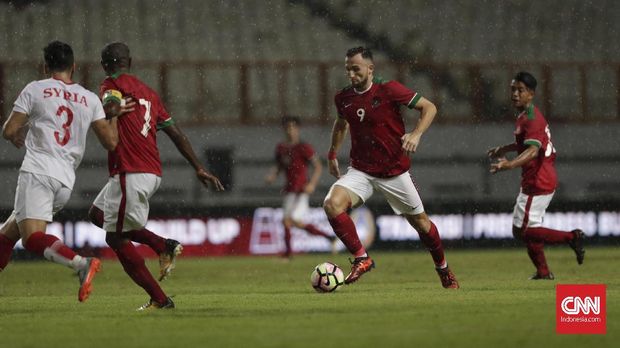 Ilija Spasojevic mencetak dua gol kemenangan Timnas Indonesia.