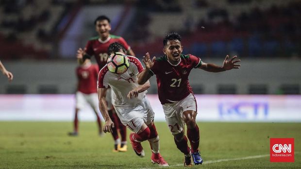Andik Vermansah menjadi salah satu pemain senior yang akan tampil melawan Guyana.
