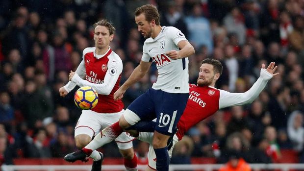 Arsenal Menang 2-0 atas Tottenham Hotspur