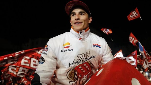 Marc Marquez meraih empat titel juara dunia MotoGP di lima musim pertamanya.