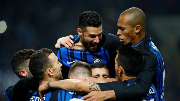 Inter Milan mampu mengemas tiga poin pada laga lawan Atalanta.