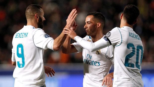 Karim Benzema juga sukses memecah kebuntuan pada laga lawan APOEL Nicosia.