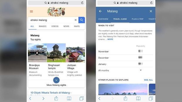 Pencarian Wisata Meningkat, Google Buat Fitur Untuk Liburan