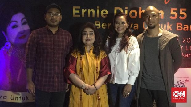 Ernie Djohan dan musisi-musisi muda akan menggelar konser.