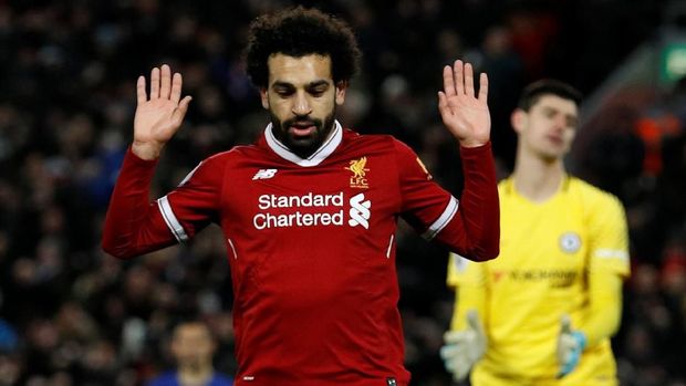 Mohamed Salah disebut-sebut jadi bidikan utama Real Madrid. (