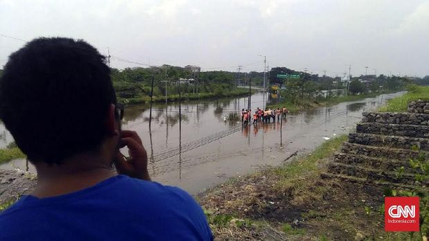 Rel Porong Terendam Banjir, KAI Siapkan Skenario Perjalanan