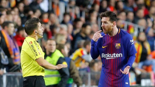 Presiden La Liga Spanyol, Javier Tebas, mengatakan gol Lionel Messi disaksikan seluruh dunia. (