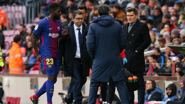 Samuel Umtiti ingin hengkang dari Barcelona karena klausul pelepasannya dianggap kecil.