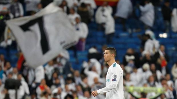 Cristiano Ronaldo mencetak sembilan gol di Liga Champions musim 2017/2018.