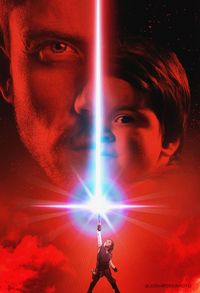 Keren! Saat Sekeluarga Jadi 'Model' Poster Star Wars