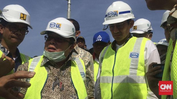 Tanggul Laut Yang Terhalang Janji Anies-Sandi Soal Reklamasi