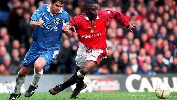 Andy Cole adalah salah satu bomber terbaik Liga Inggris di dekade 90-an.