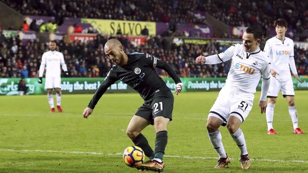 David Silva tengah dalam kondisi on fire dalam beberapa laga terakhir Manchester City.