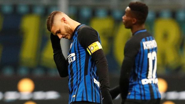 Inter Milan kalah 1-3 dari Udinese.