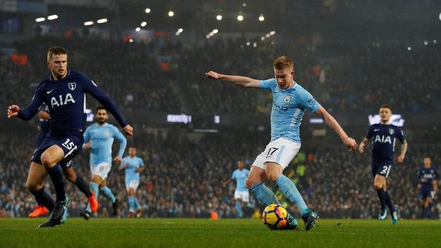 Kevin De Bruyne satu di antara gelandang yang punya kualitas lengkap.