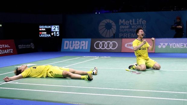 Kevin Sanjaya/Marcus Fernaldi Gideon tampil luar biasa di tahun 2017.