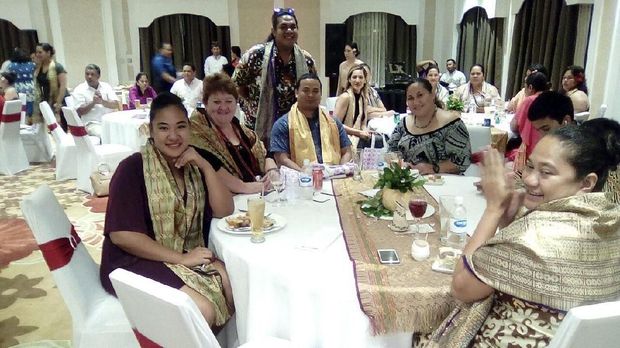 Warga Samoa antusias untuk mencicipi makanan Indonesia