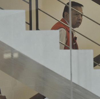 Setnov Dapat Kunjungan Keluarga di Hari Natal