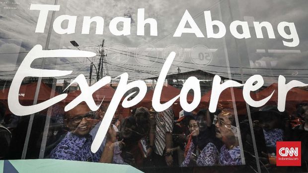 Menjajal Bus Gratis 'Tanah Abang Explorer'