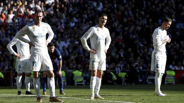 Real Madrid kalah untuk kali kedua di Santiago Bernabeu pada musim ini.